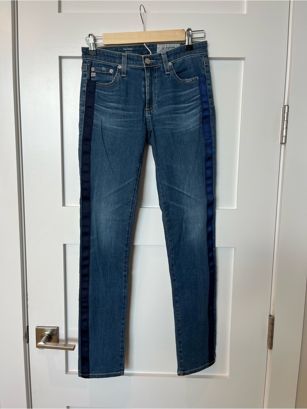 AG Adriano Goldschmied Mid Blue Denim Jeans